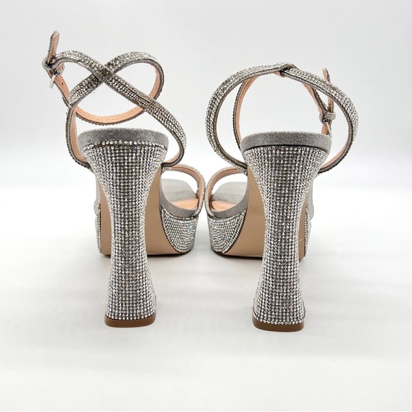 Steve Madden Women's Lashed-R Platform Embellished Dress Sandals - Picture 6 of 13
